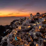 Santorini Fotoreisen Oia Landschaftsfotografie Sonnenuntergang, Mühle