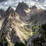 Cadini di Misurina Wolken