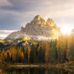 Dolomiten - fotoreise dolomite Lago Antorno drei zinnen