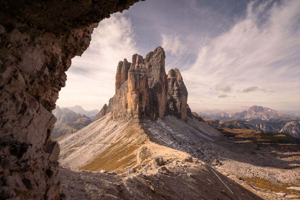 Drei Zinnen Südseite