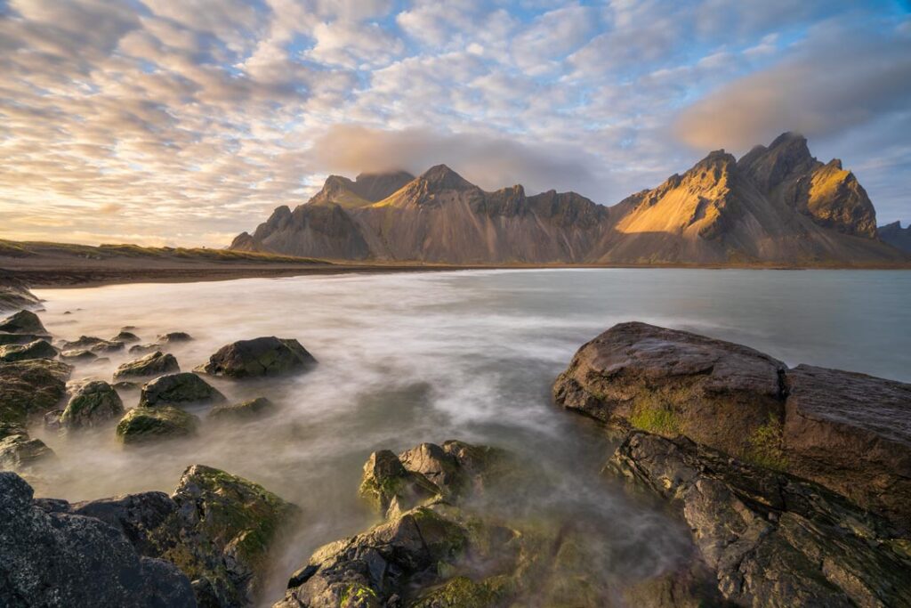 Vestrahorn Island Landschaft am Meer – Adobe Lightroom Free Preset RAW-Bearbeitung Tutorial