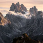 Dolomiten Fotoreisen Landschaftsfotografie - cadini-di-misuruna goldene stunde